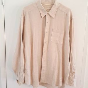 NWOT TOMMY BAHAMA XL LINEN SHIRT